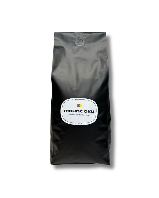 One Kilogram Mount Oku Specialty Coffee Dark Roasted